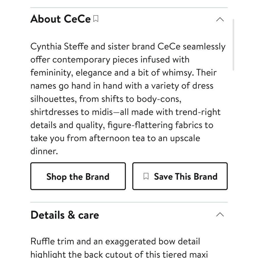 CeCe NWT XL White Maxi Dress Bow Back Coastal Resort Bridal Shower Dress - Picture 5 of 14